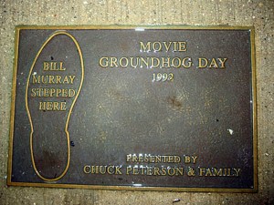 Bill Murray stepped here