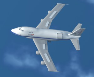 SOFIA model rendered from above
