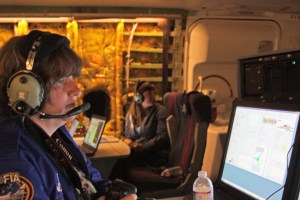 Carolyn Bushman at the AAA station.