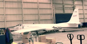 One of the Environmental Research aircraft, formerly a U-2 spy plane