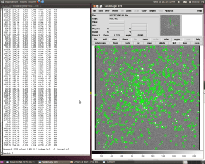 Coordinates file for NGC 663 in IRAF and DS9.