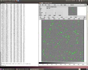 Coordinate file created by the DAOfind command. This one is for NGC752, which is older and sparser than NGC663 or 659.