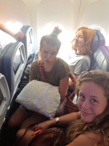 Walden School of Liberal Arts students participating in NITARP. From back: Rosie Buhrley, Elena Mitchell, Kendall Jacoby