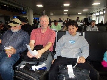 Jason and MIke at airport