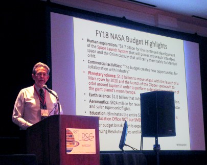 Jim Green presenting budget