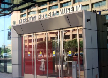 Spy museum entrance
