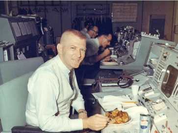 Gene Kranz at director consol