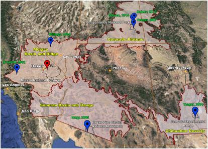 Biological soil crust large map
