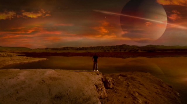 Chris with methane lake -s