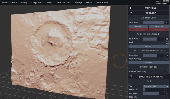 Gale after flatten-remesh-s